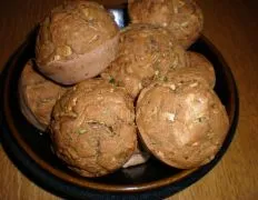 Savory Basil Zucchini Muffins