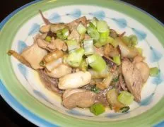 Savory Chicken With Asian Noodles