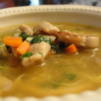Savory Pork Stir-Fry Soup Recipe