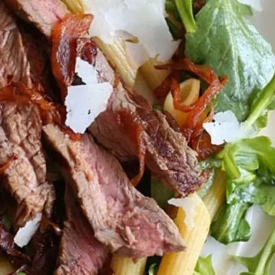 Savory Seared Steak With Sweet Caramelized Onions