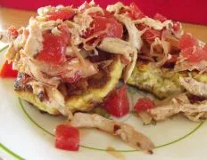 Savory Smoked Chicken And Sweet Corn Cakes Recipe