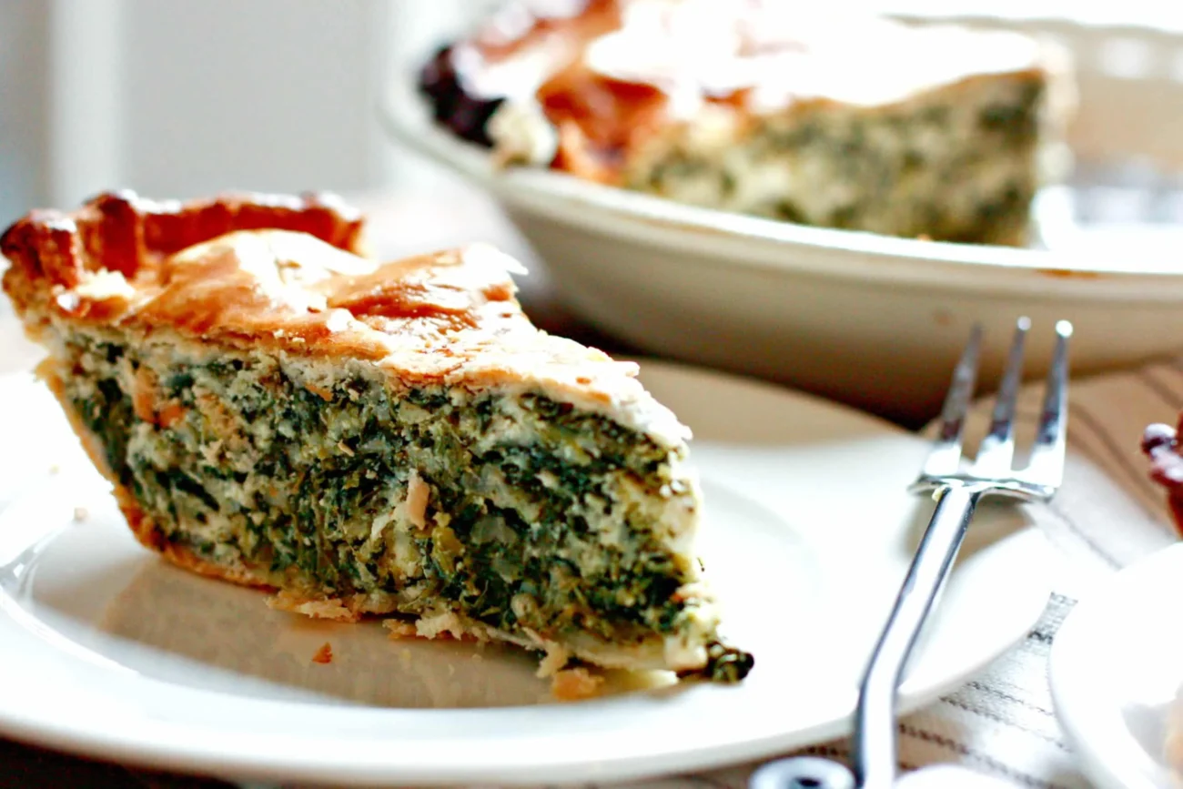 Savory Spinach and Feta Pie Recipe
