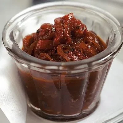 Savory Tomato and Red Onion Relish Recipe