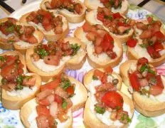 Savory White Bean Pt With Fresh Tomato Relish Recipe
