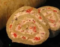 Savoury Potato Roll With Cream Cheese Filling