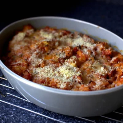 Scalloped Tomatoes With Parmesan