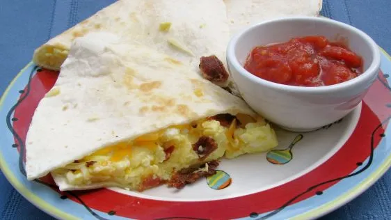 Scrambled Egg Quesadillas