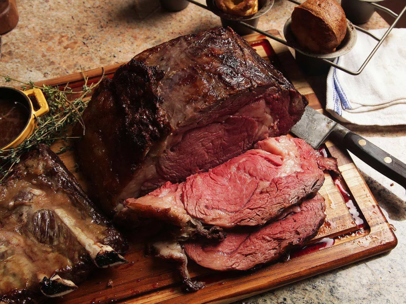 Seasoned Prime Rib Roast