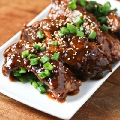 Sesame Pork Ribs For The Crock Pot