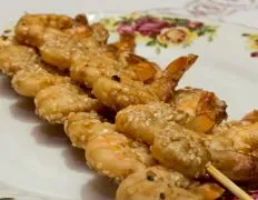 Sesame Prawn Shrimp Skewers