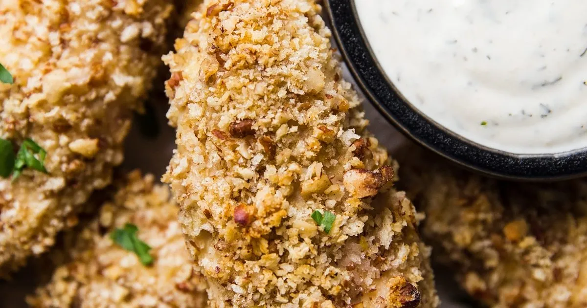 Shallow Fry Buttermilk Pecan Chicken