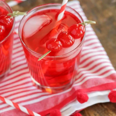 Shirley Temple Non Alcoholic Drink