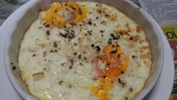 Shirred Eggs With Feta