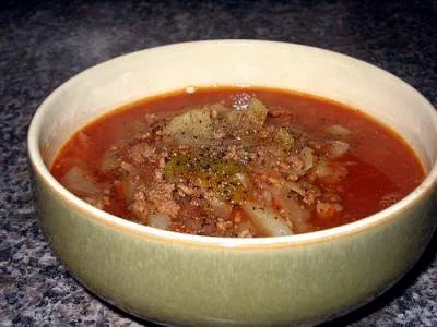 Shoneys Cabbage Beef Soup