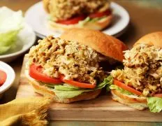 Shredded Chicken Sandwiches