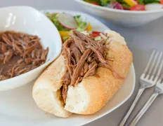 Shredded French-Dip Sandwiches