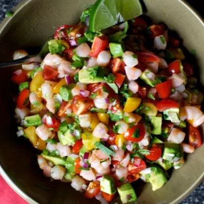 Shrimp And Avocado Salsa