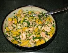 Shrimp And Mango Appetizer