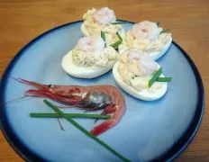 Shrimp Deviled Eggs