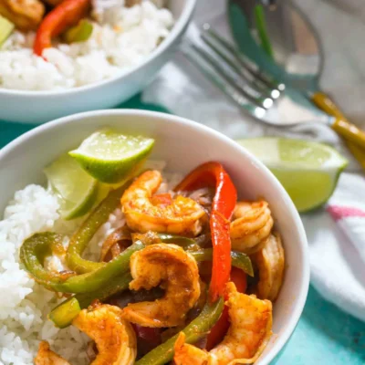 Shrimp Fajita Bowls