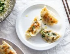 Shrimp Scampi Potstickers