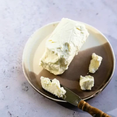 Simple Homemade Goat Cheese