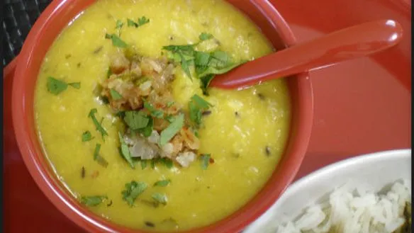 Simple Lentil Dal Dahl