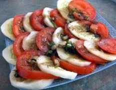 Simple Marinated Vine Ripened Tomatoes