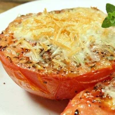 Simple Parmesan Tomatoes