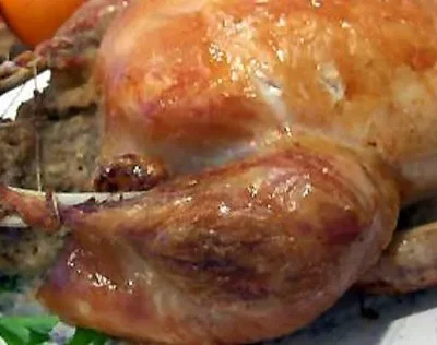 Simple/Easy Stuffed Roast Chicken With