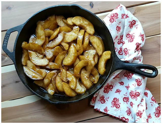 Simply Fried Apples