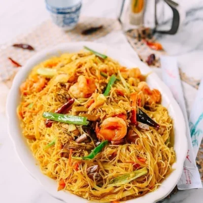 Singapore Stir Fried Noodles