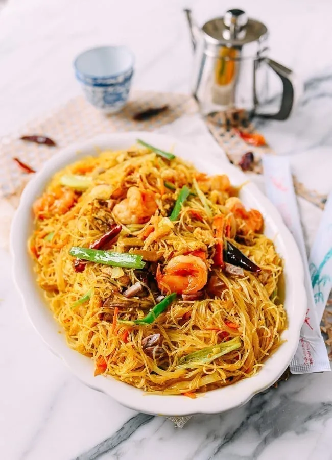 Singapore Stir Fried Noodles