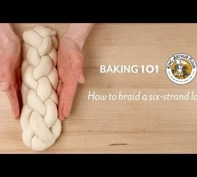 Six Braid Challah