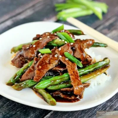 Sizzling Green Bean And Beef Stir-Fry Recipe