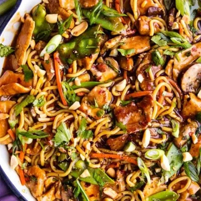 Sizzling Pork And Vegetable Stir-Fry Delight