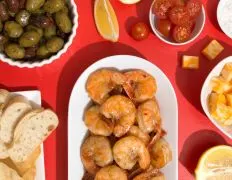 Sizzling Spanish Garlic Prawns - Tapas Style