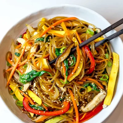 Sizzling Stir-Fried Glass Noodles Recipe