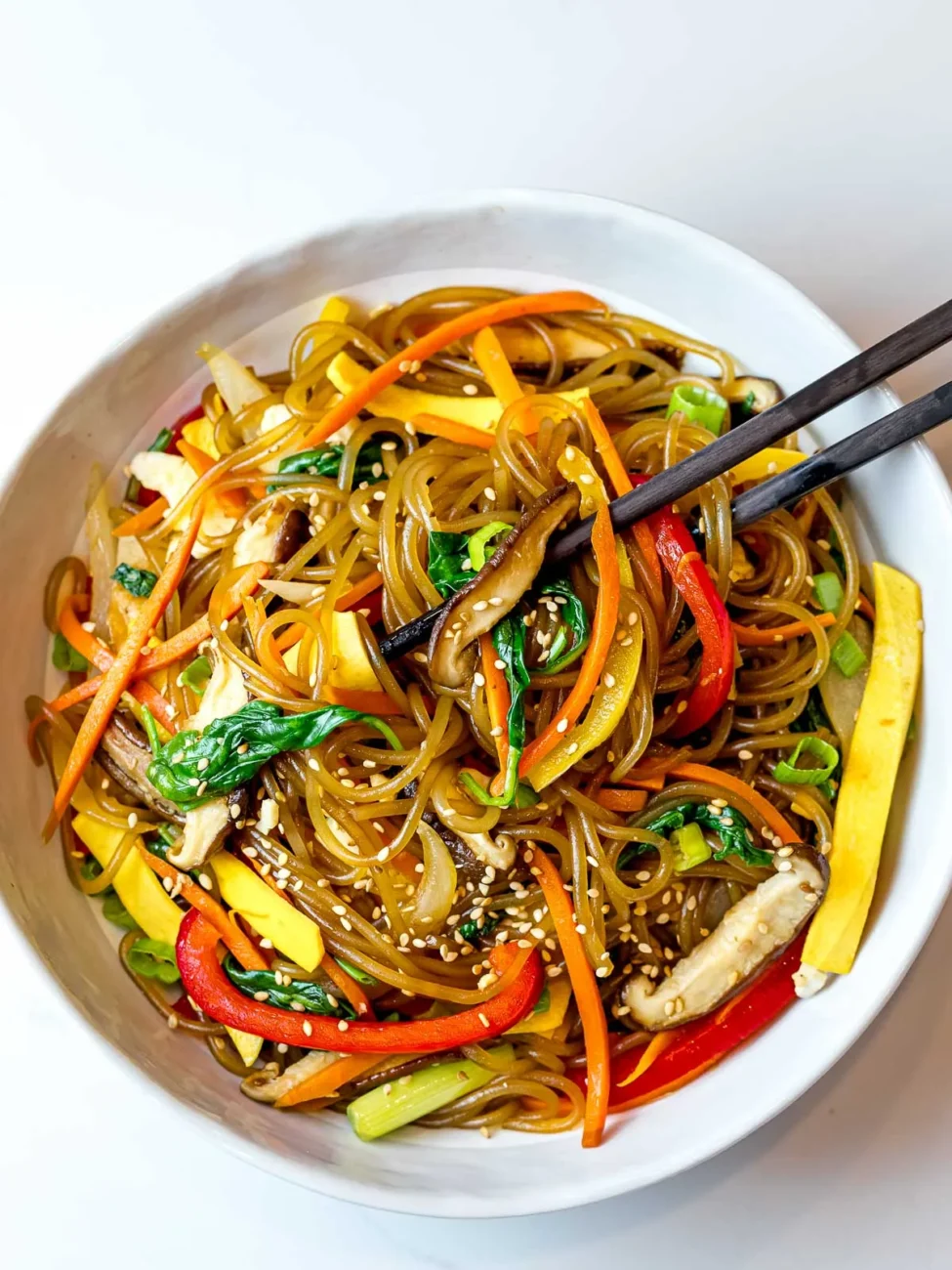 Sizzling Stir-Fried Glass Noodles Recipe