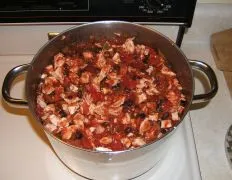 Skillet Chicken Nachos