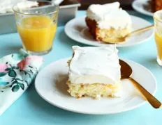 Skinny Pineapple Cake