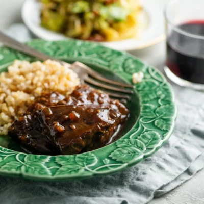 Slow Cooked Teriyaki Beef