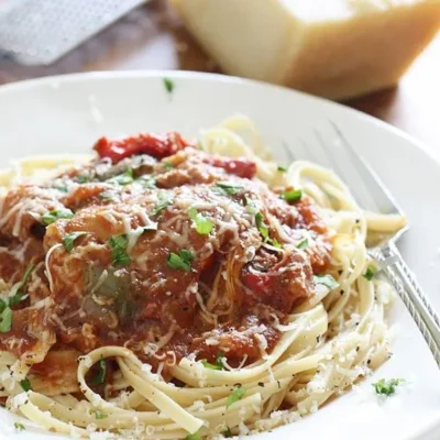 Slow Cooker Chicken Cacciatore