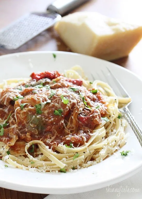 Slow Cooker Chicken Cacciatore
