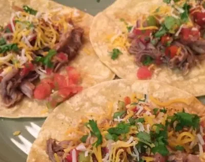 Slow Cooker Pulled Pork Tacos