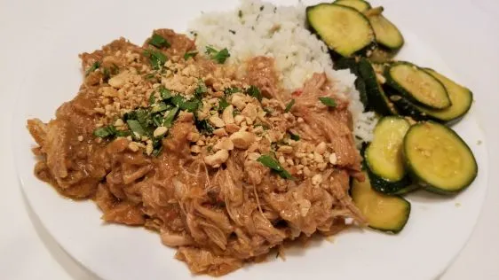 Slow Cooker Thai Chicken Delight