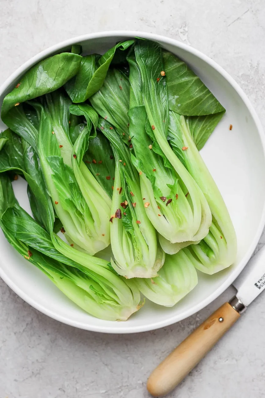 Slow Simmered Bok Choy