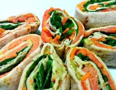 Smoked Salmon And Avocado Wraps