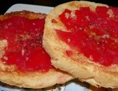 Spanish-Inspired Tomato Rubbed Bread Tapas Recipe