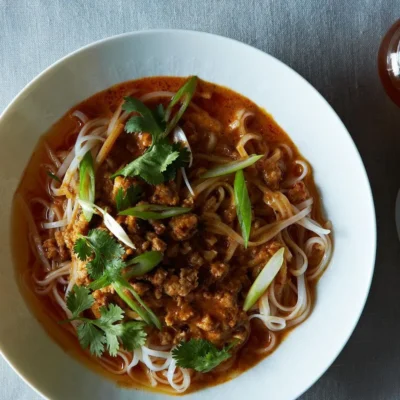 Spicy Szechuan Dan Dan Noodle Delight